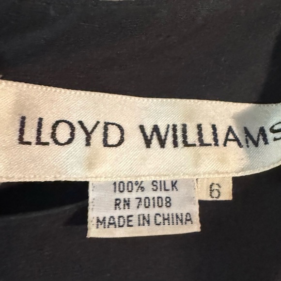 Elegant Black Sleeveless Dress - Picture 6 of 6